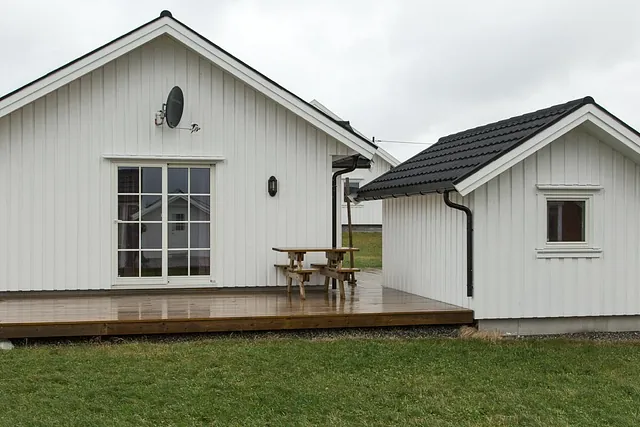 Beskrivende bilder av White house 2's fasiliteter