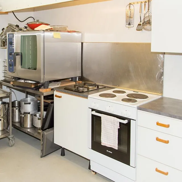 I selskapslokalet til Bakkan Wahl