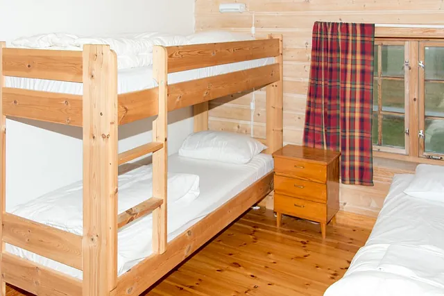 Beskrivende bilder av Mormorstuas fasiliteter