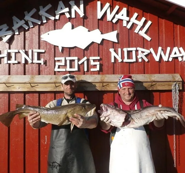 På fisketur med en av Bakkan Wahl sine båter